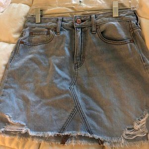 Light Wash Denim Skirt (tall length)
